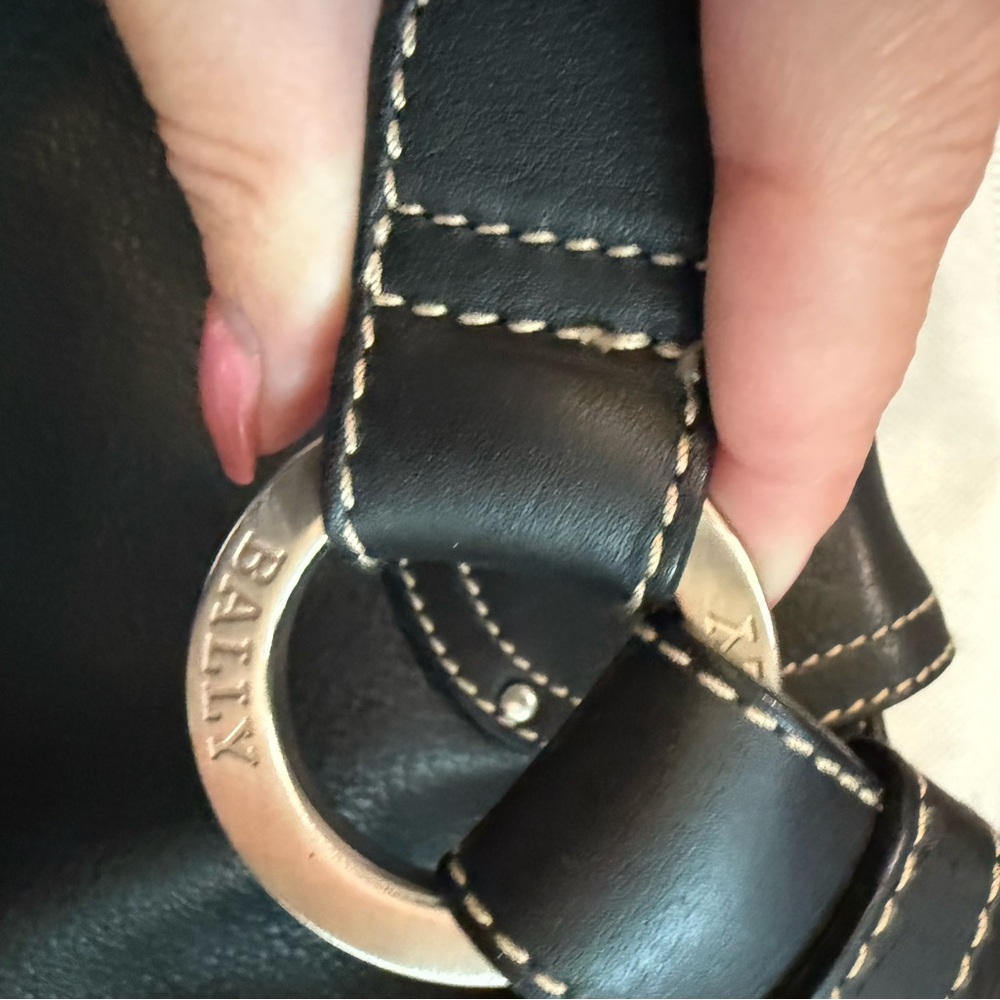 Bally Black Leather Bag - Picture 12 of 16